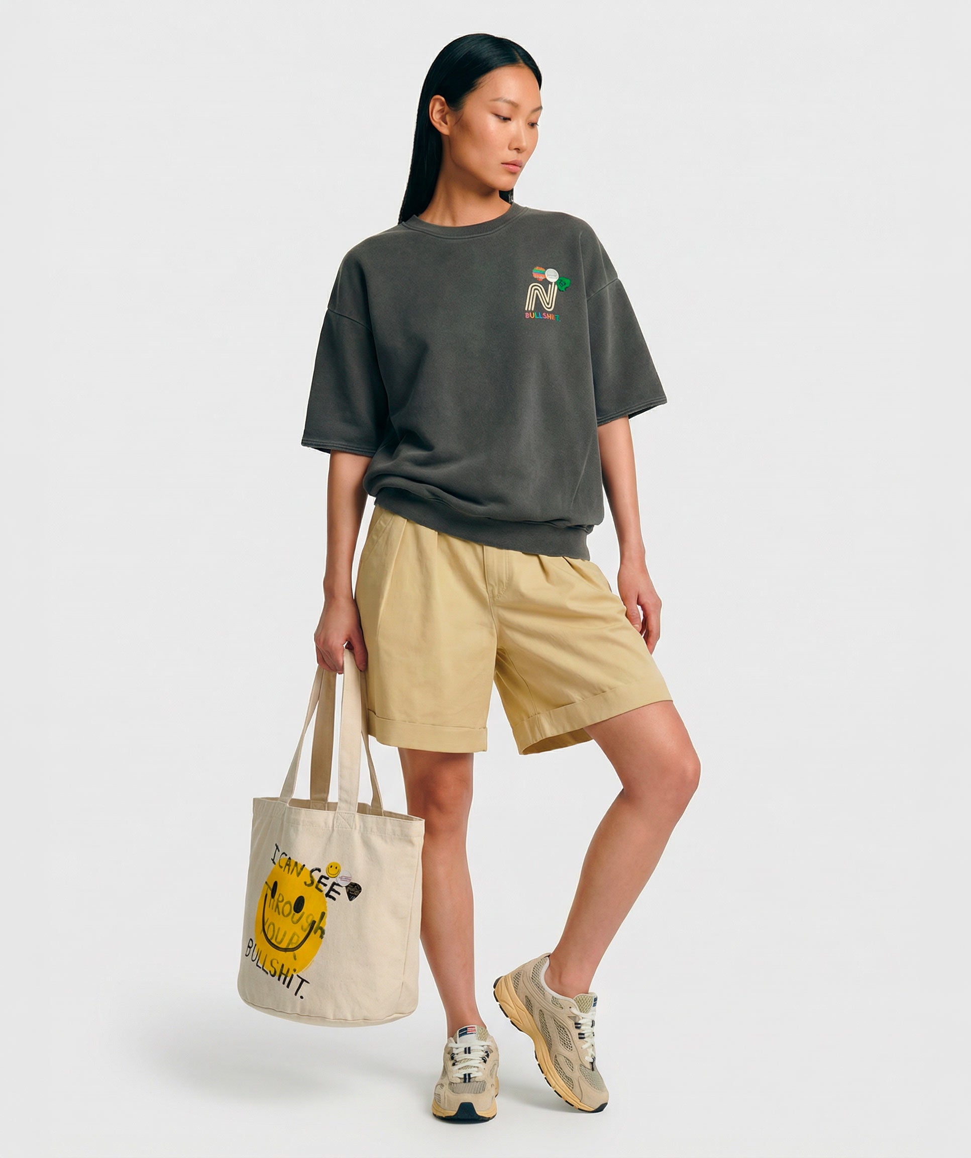 April "BULLSHIT" Tote Bag