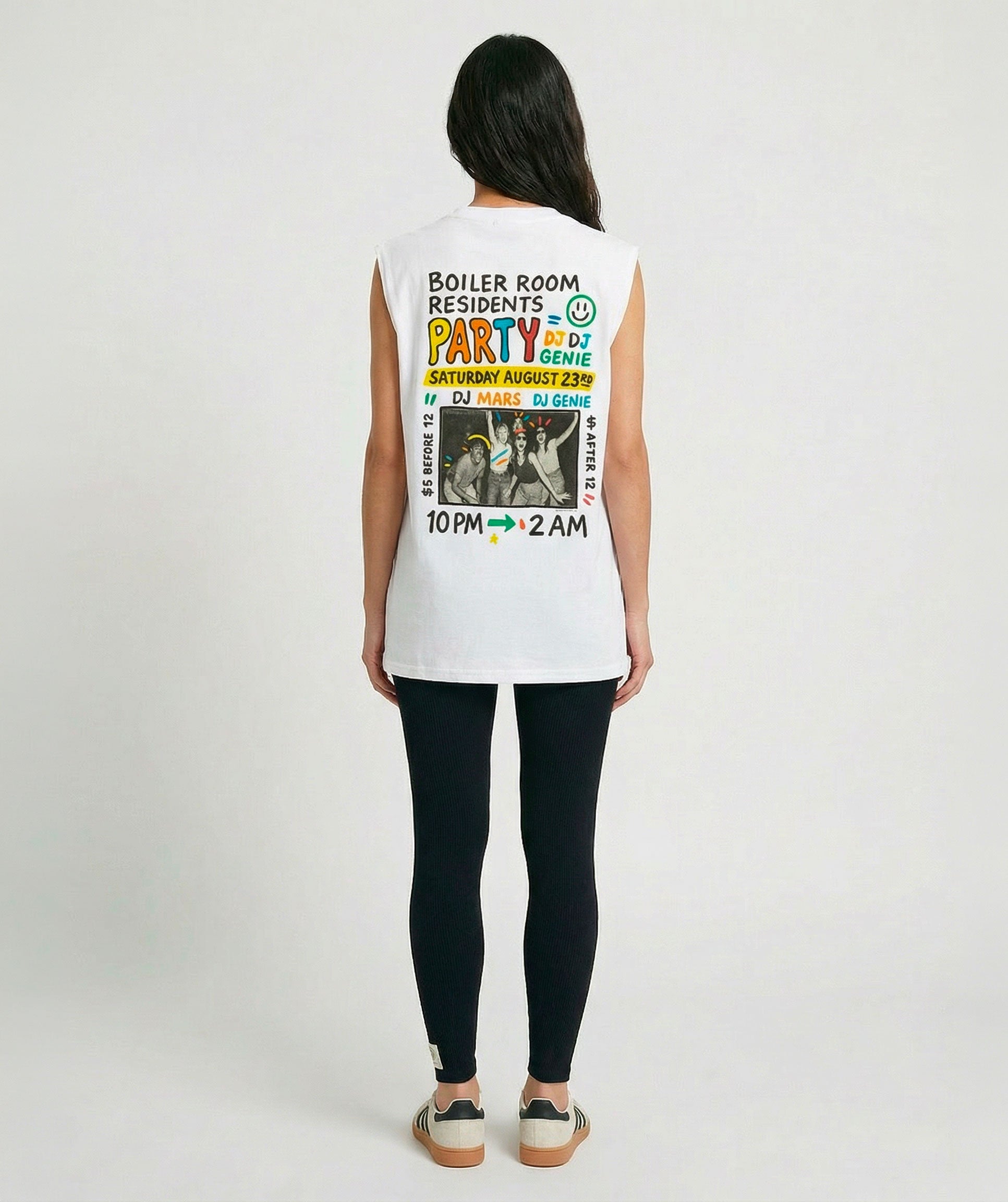 dirty white PARTY" dirty white  Biker T-Shirt