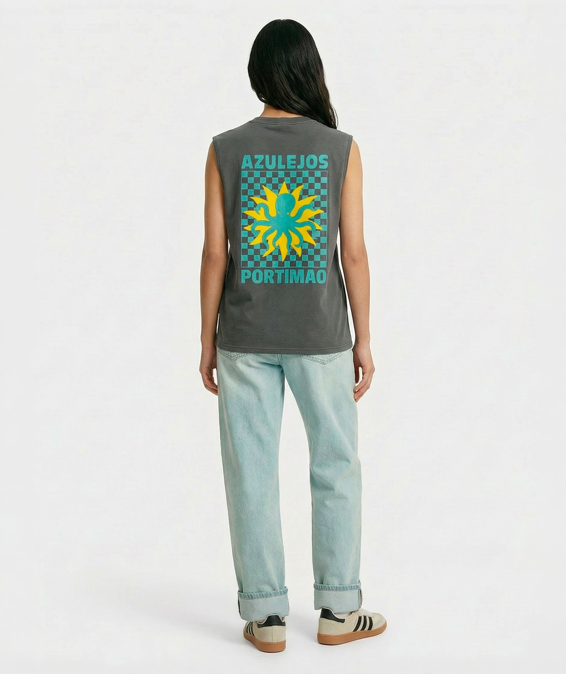 Biker T-shirt pepper "BLUE"