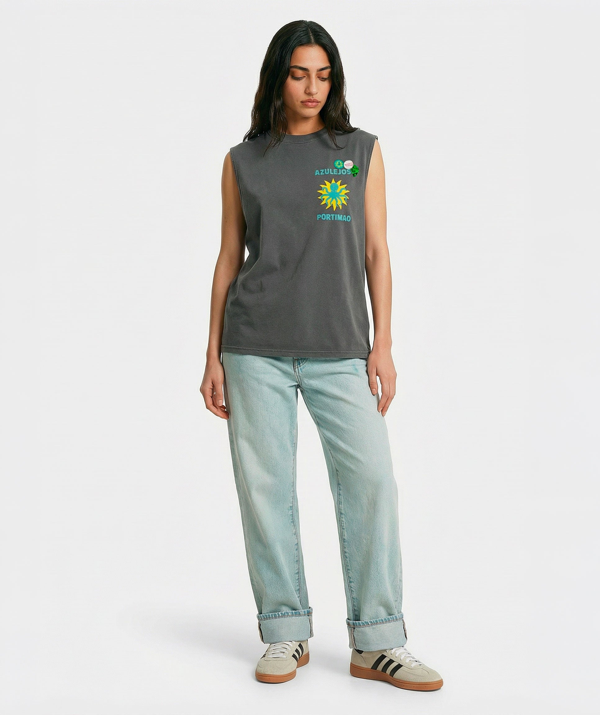 Biker T-shirt pepper "BLUE"