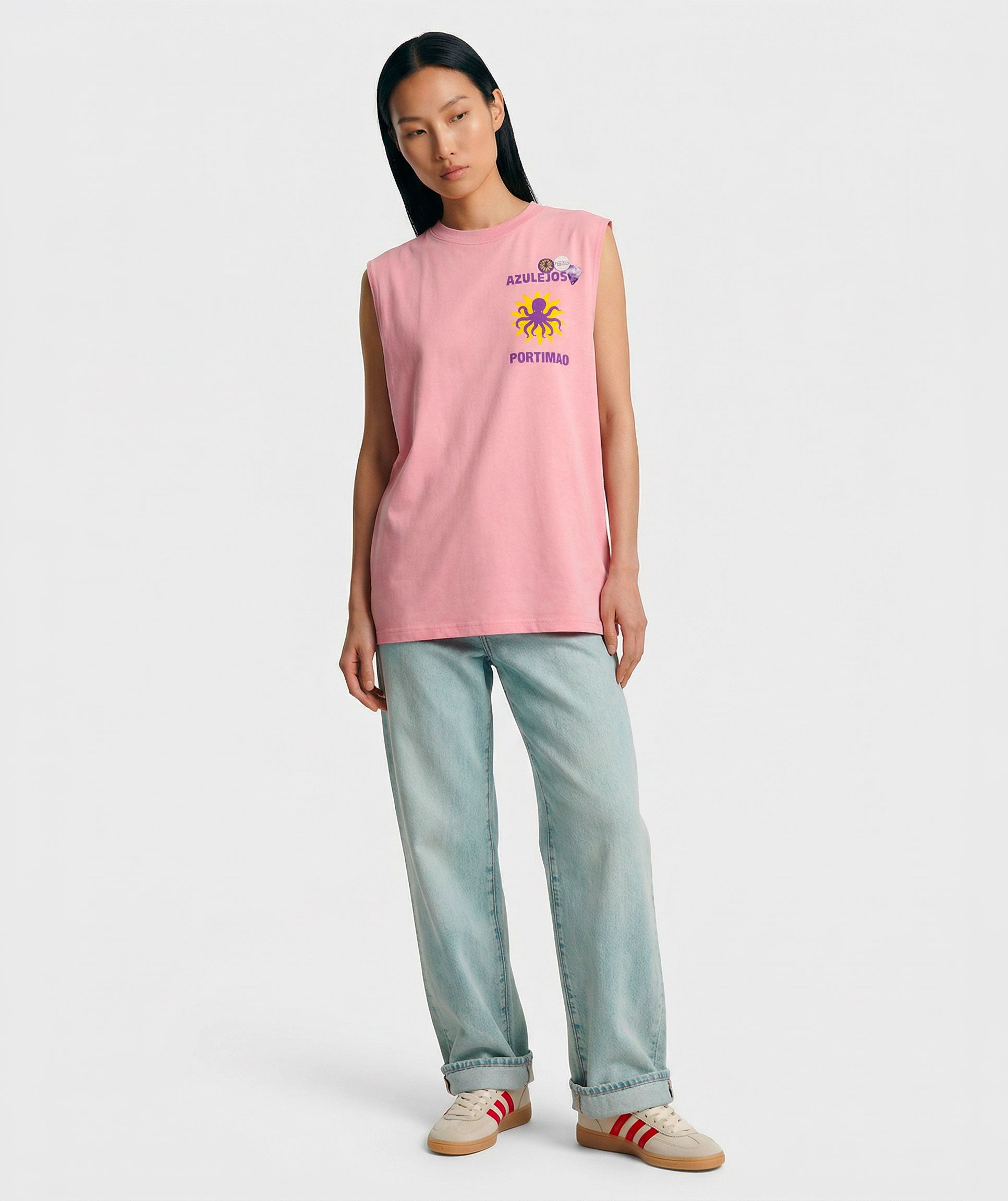 "AZUL" Biker Skin T-Shirt