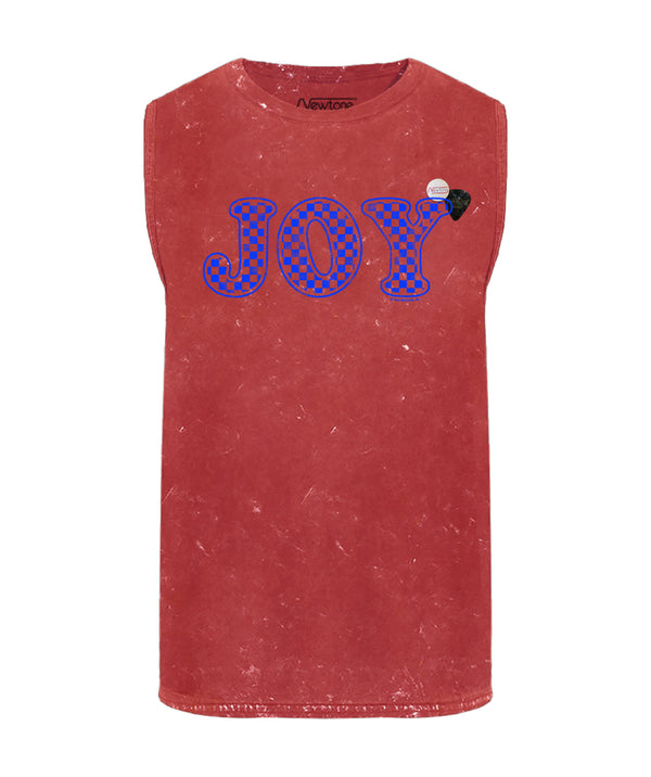 Tee shirt biker red acid "JOY SS22"