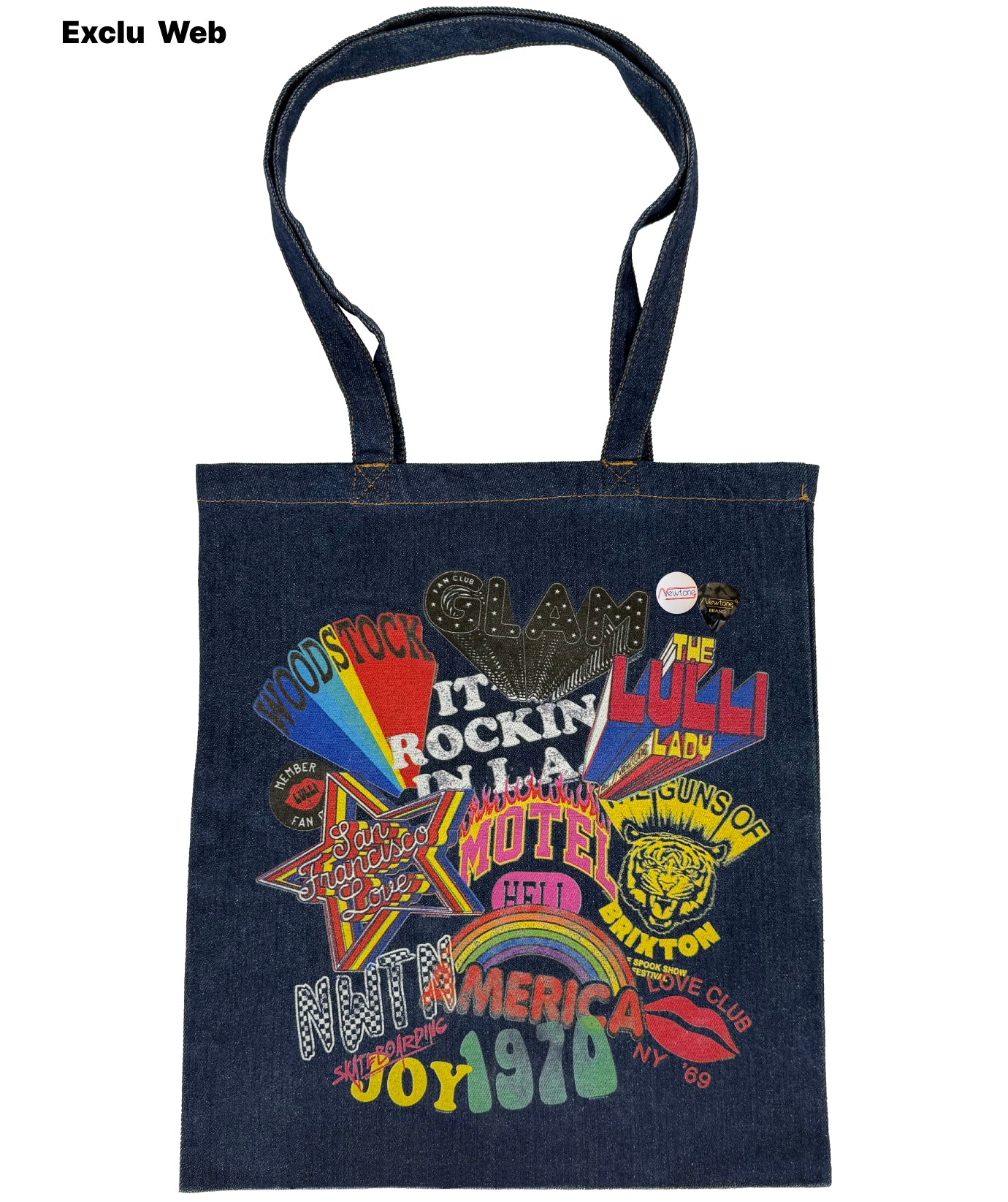 Tote bag denim "MEDLEY"