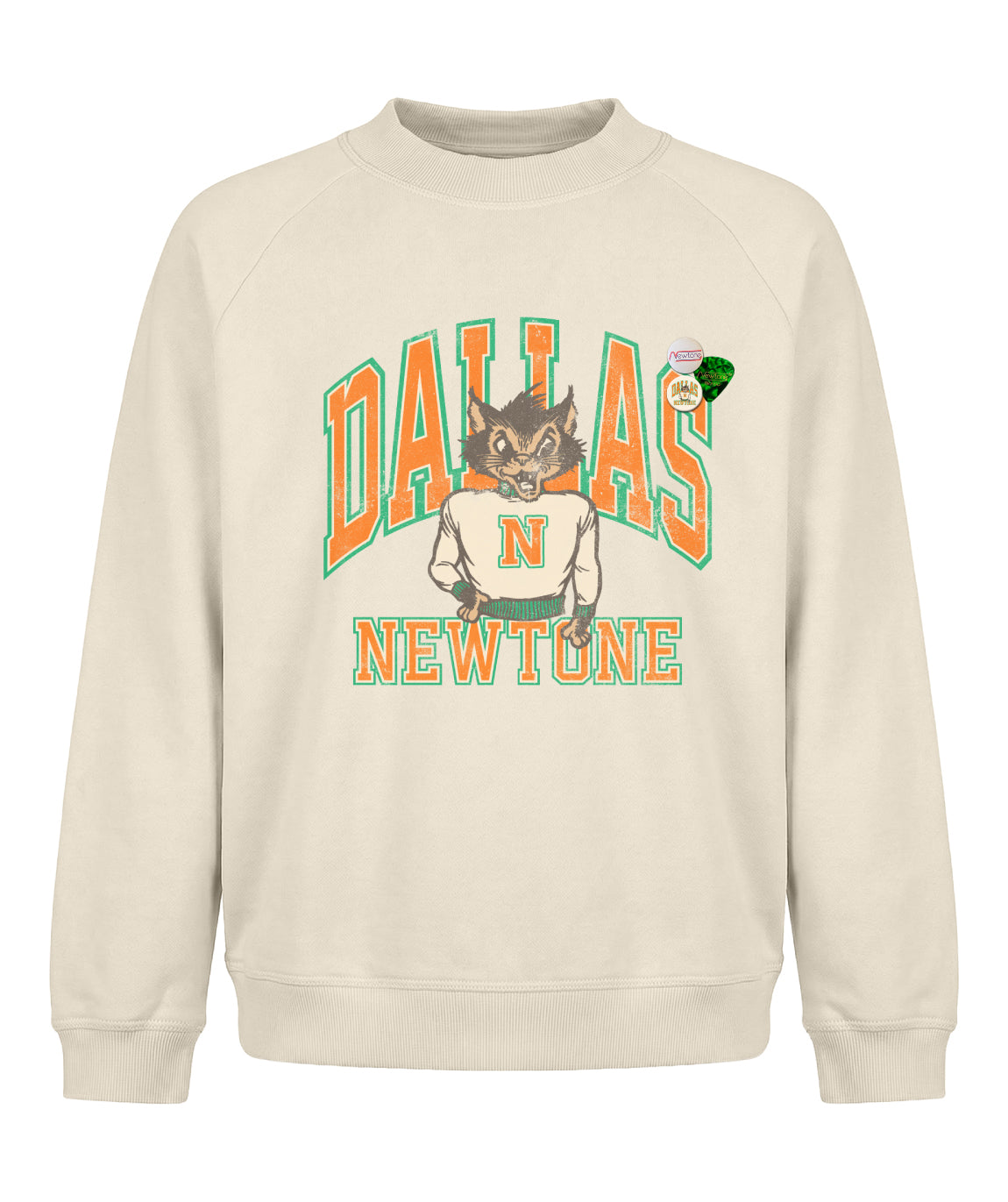 natural DALLAS" natural  Finger Sweatshirt