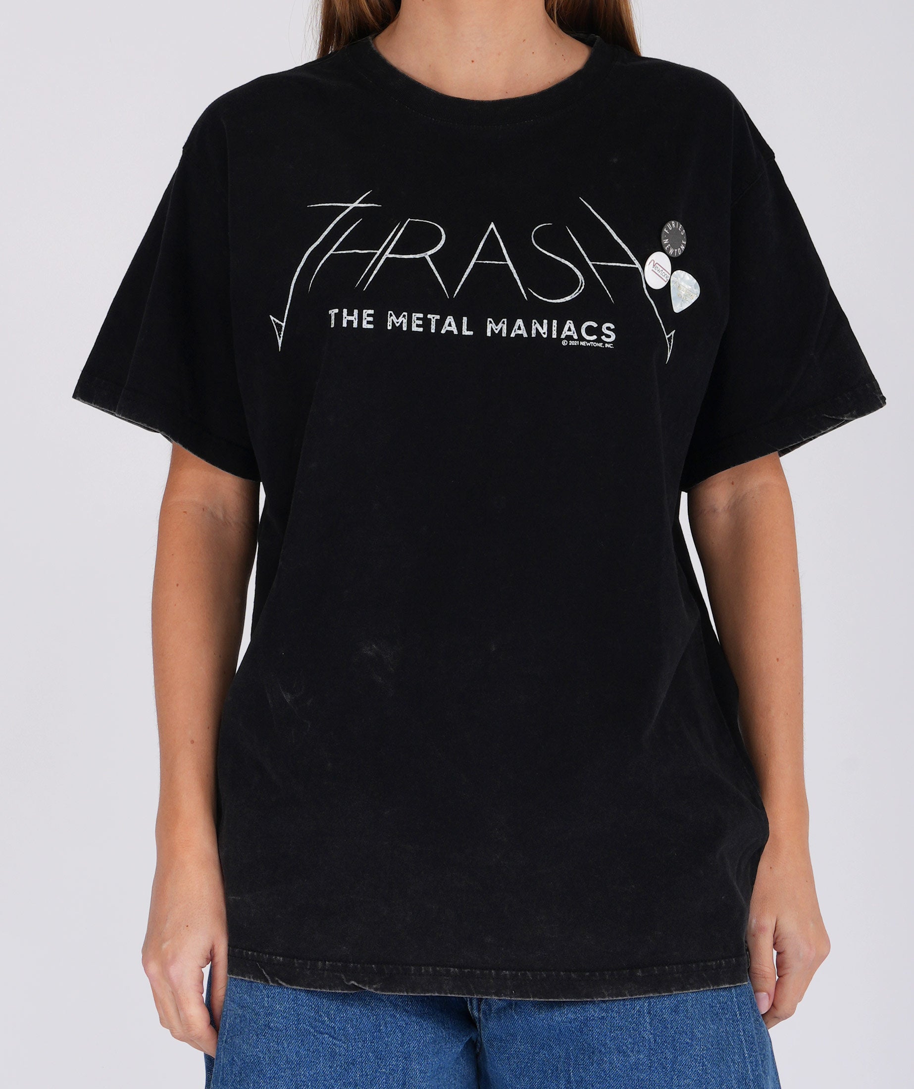 Tee shirt trucker napalm acid "THRASH"