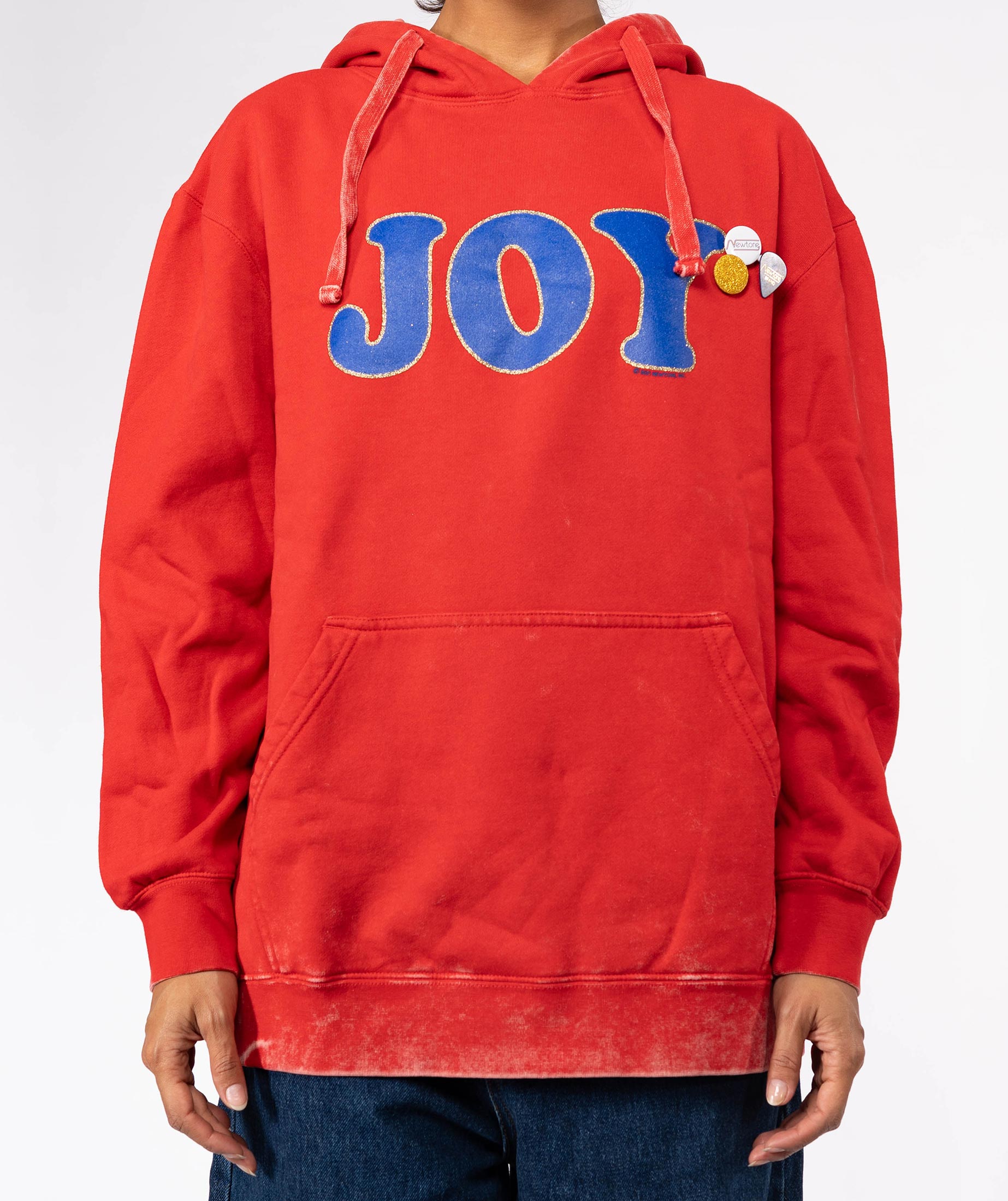 Hoodie jagger red acid "JOY FW21"