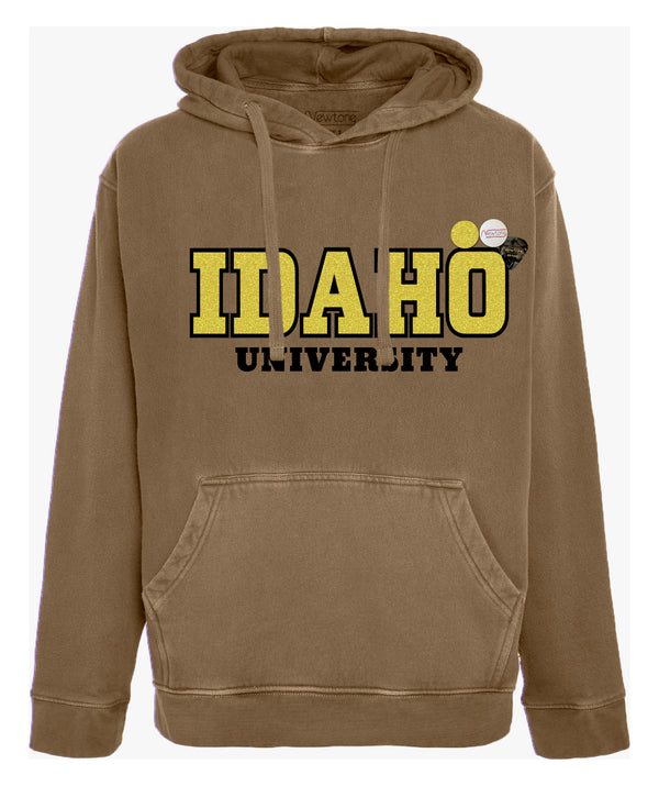 Hoodie jagger havane "UNIVERSITY"