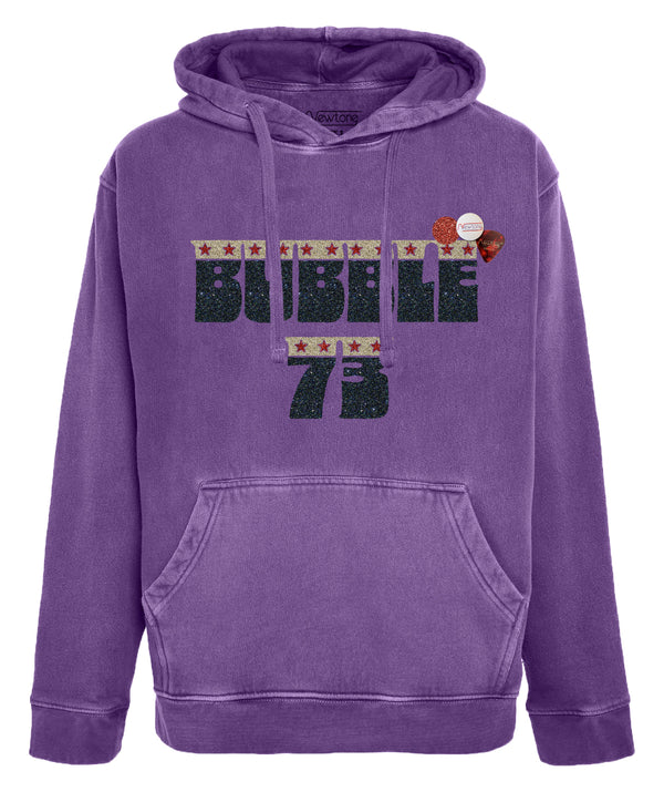 Hoodie jagger purple "BUBBLE"