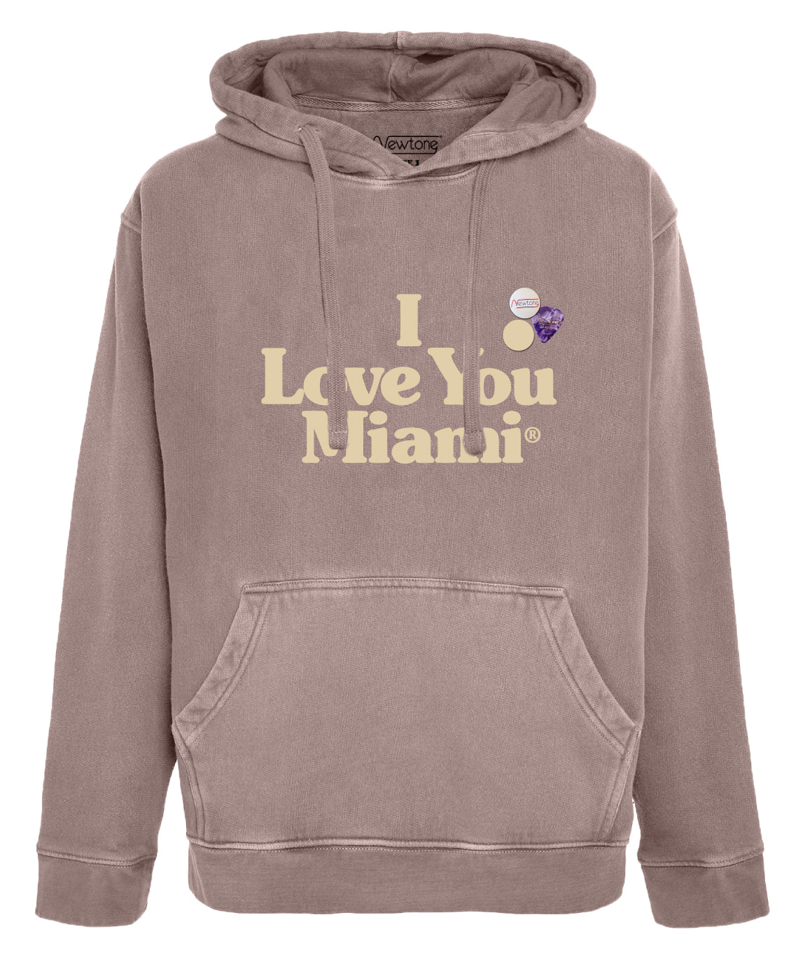 Hoodie jagger nude "SOUVENIR"