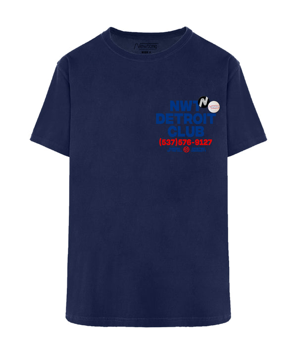 Tee shirt trucker navy "SPORTING"