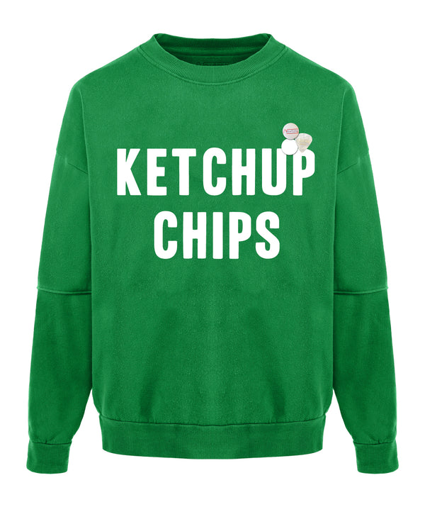 Sweatshirt roller grass "KETCHUP"