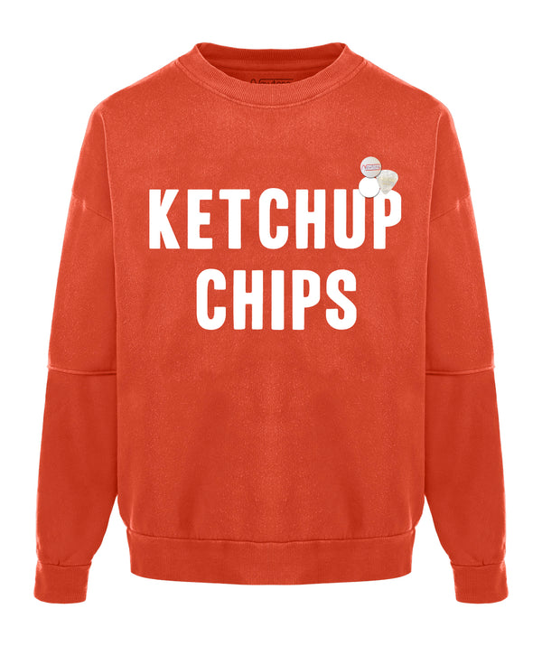 Sweatshirt roller blood "KETCHUP"