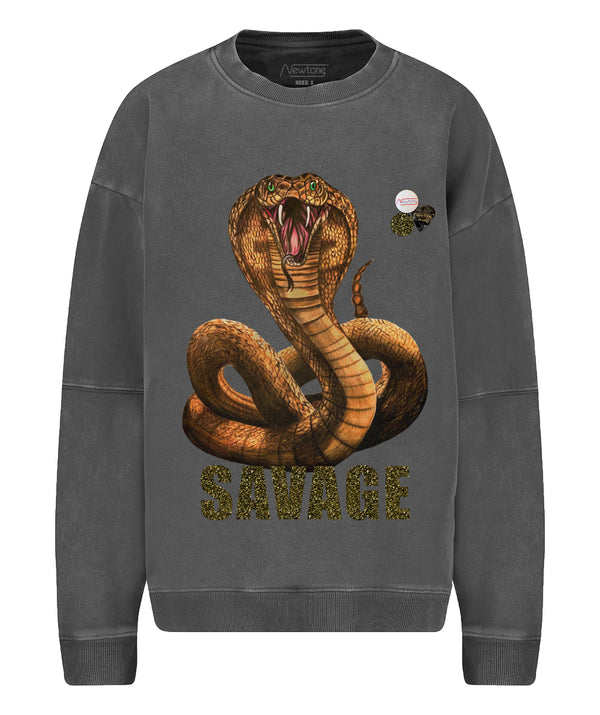 Sweatshirt roller pepper "SAVAGE"