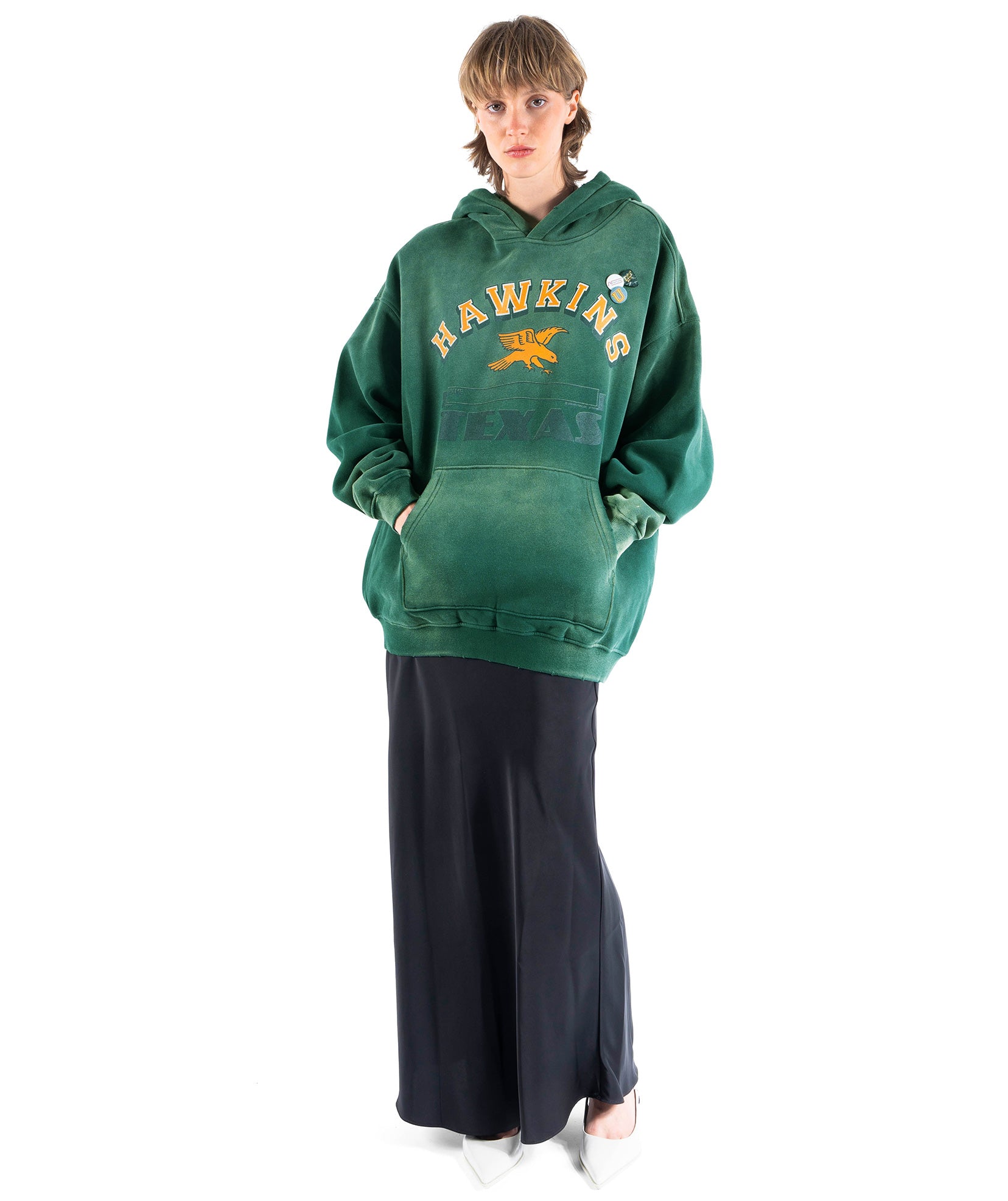 Hoodie skyler vintage forest "HAWKINS"
