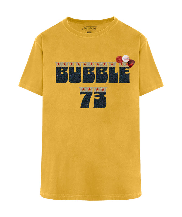 Tee shirt trucker mustard "BUBBLE"