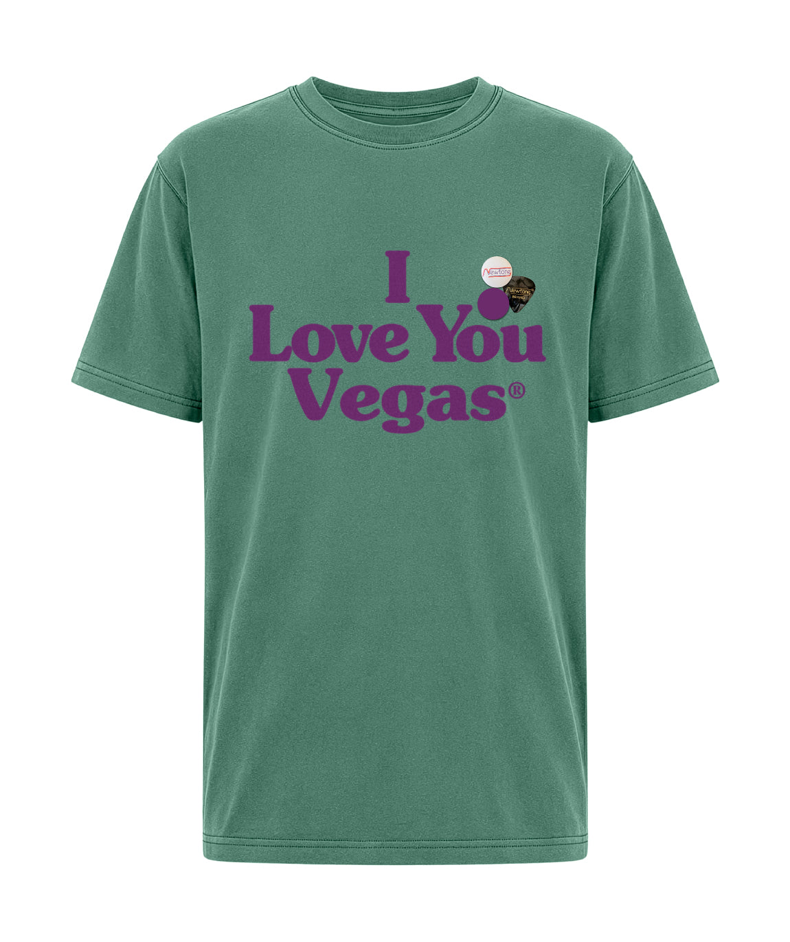 Light Green "SOUVENIR" Trucker T-Shirt