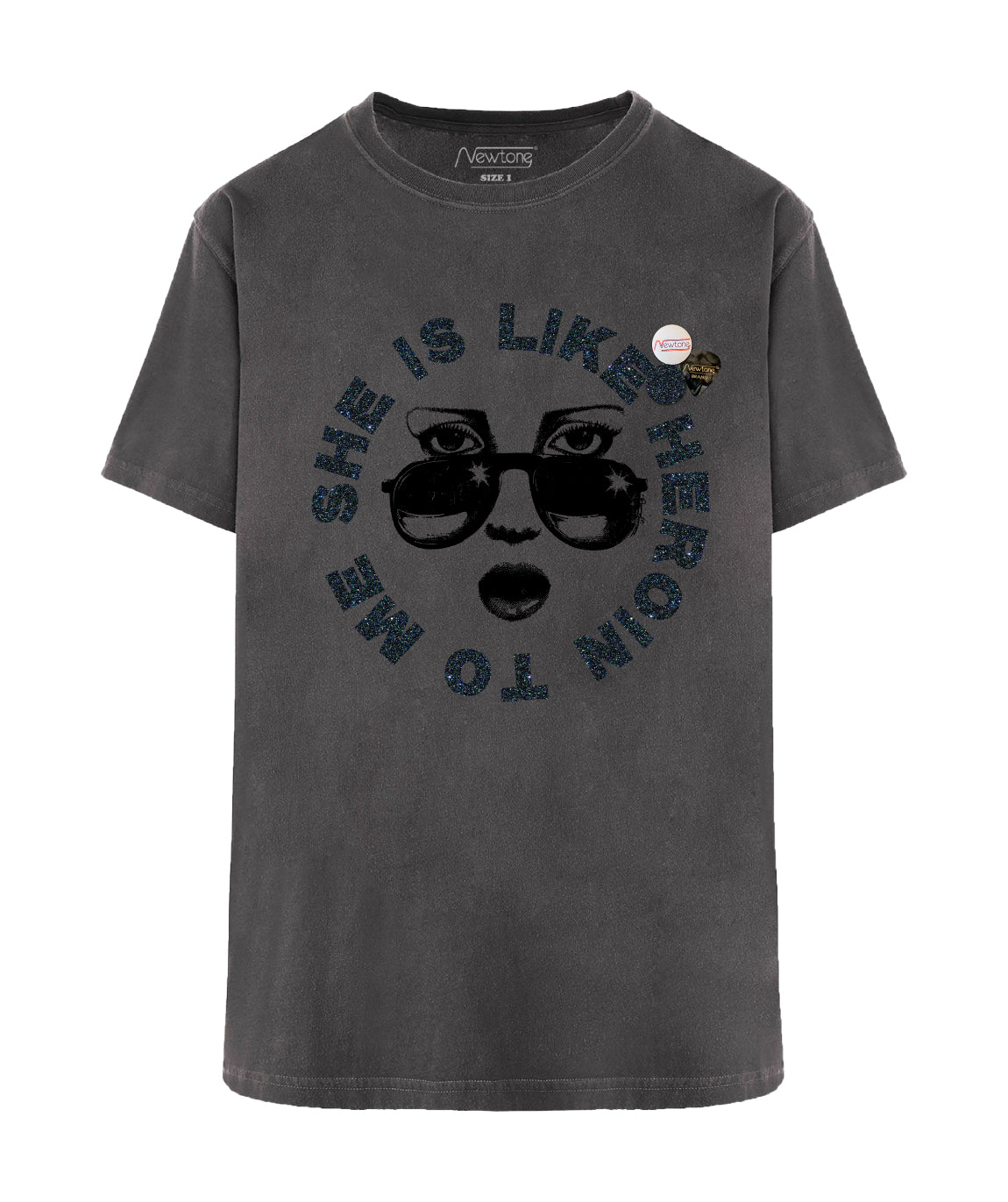 Tee shirt trucker pepper "HEROIN"