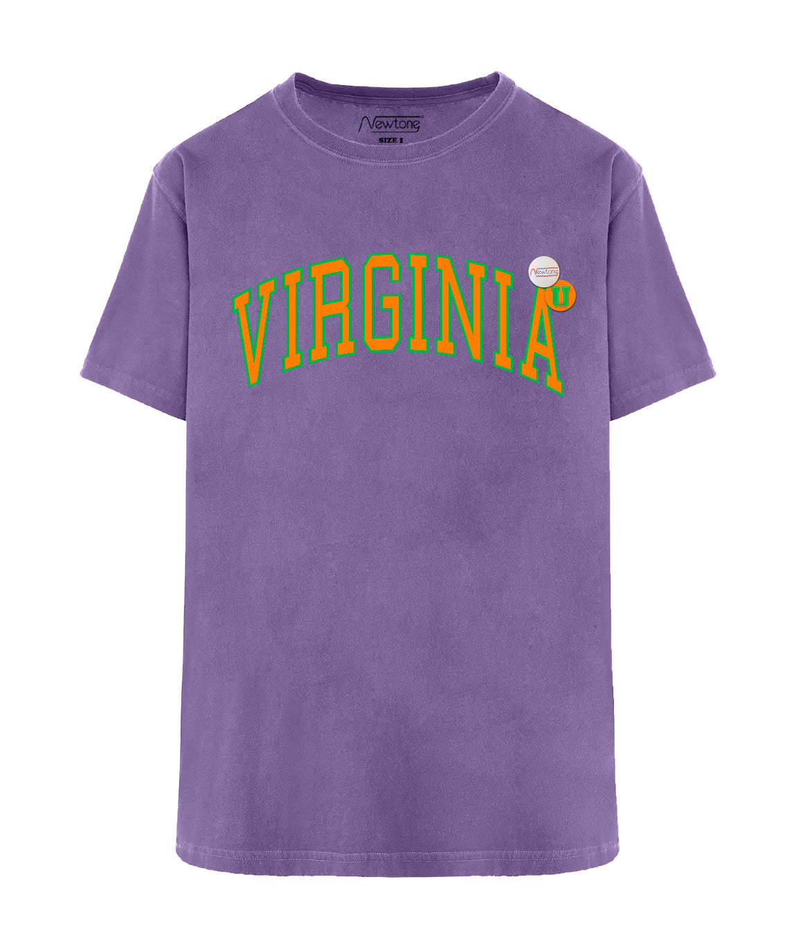 Tee shirt trucker grape "VIRGINIA"