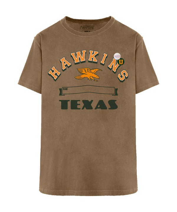 Tee shirt trucker havane "HAWKINS"