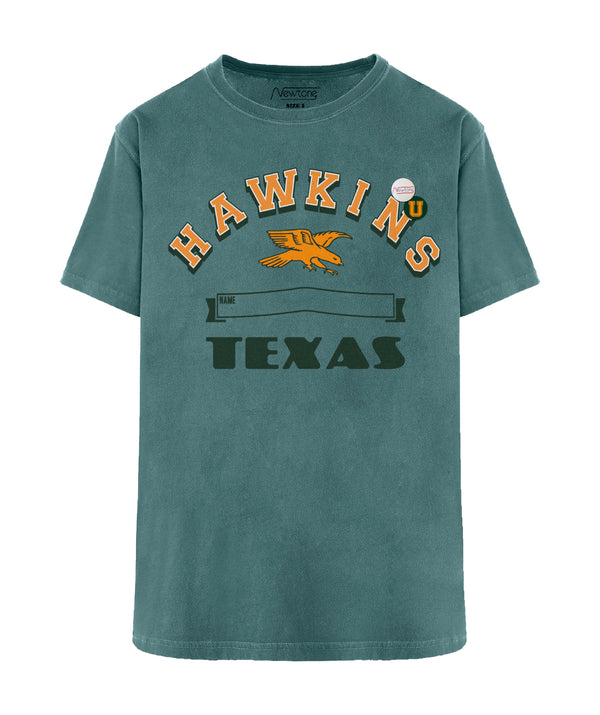 Tee shirt trucker forest "HAWKINS"