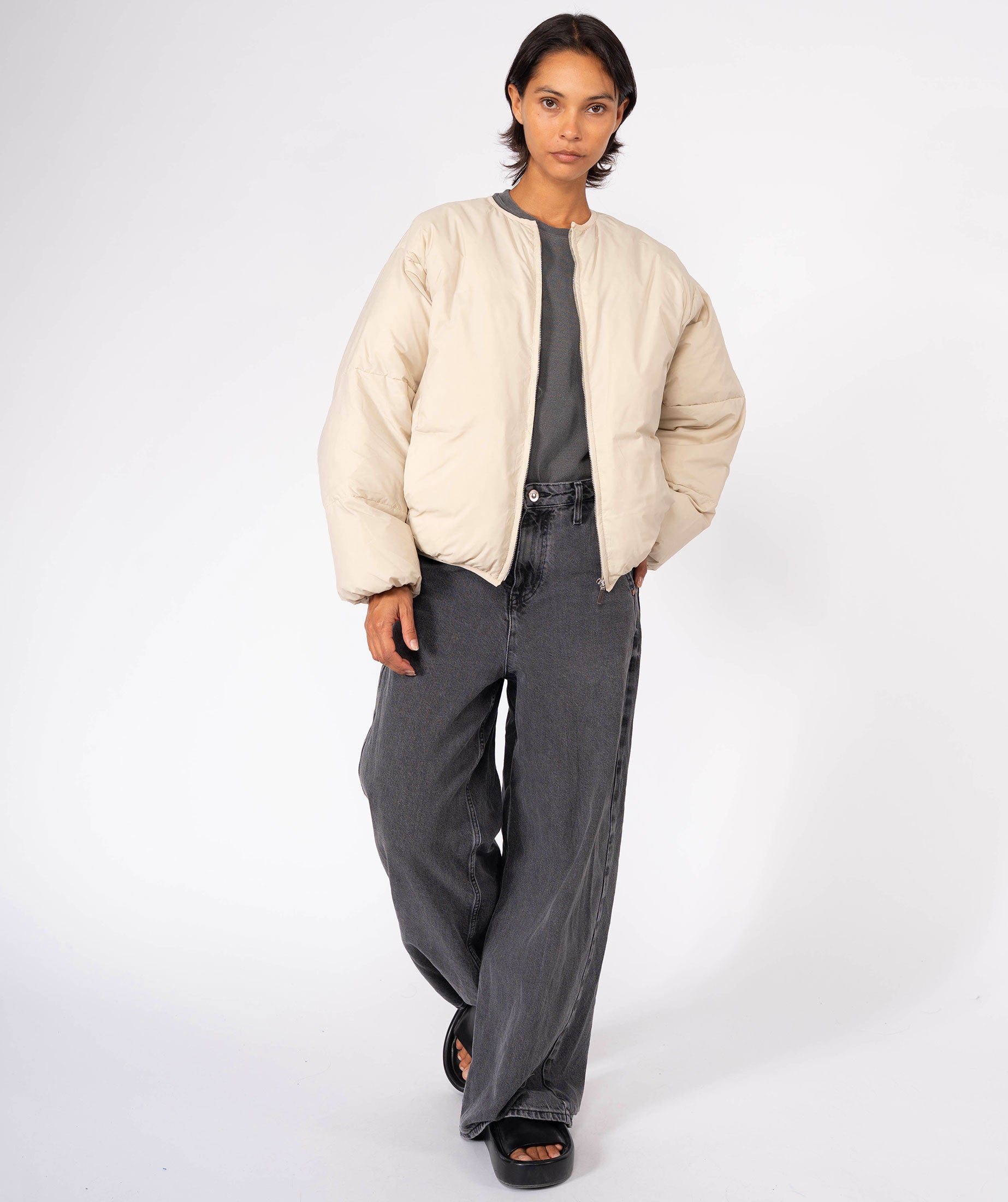 Veste puffer cooper natural "BLEED"