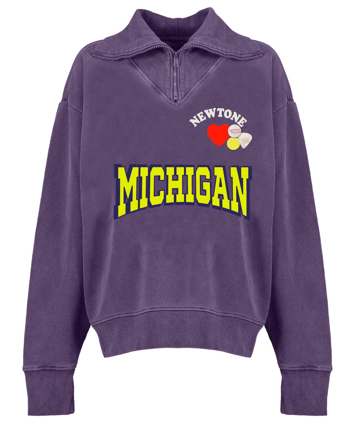 Sweatshirt driver grape "NWTLOVE"