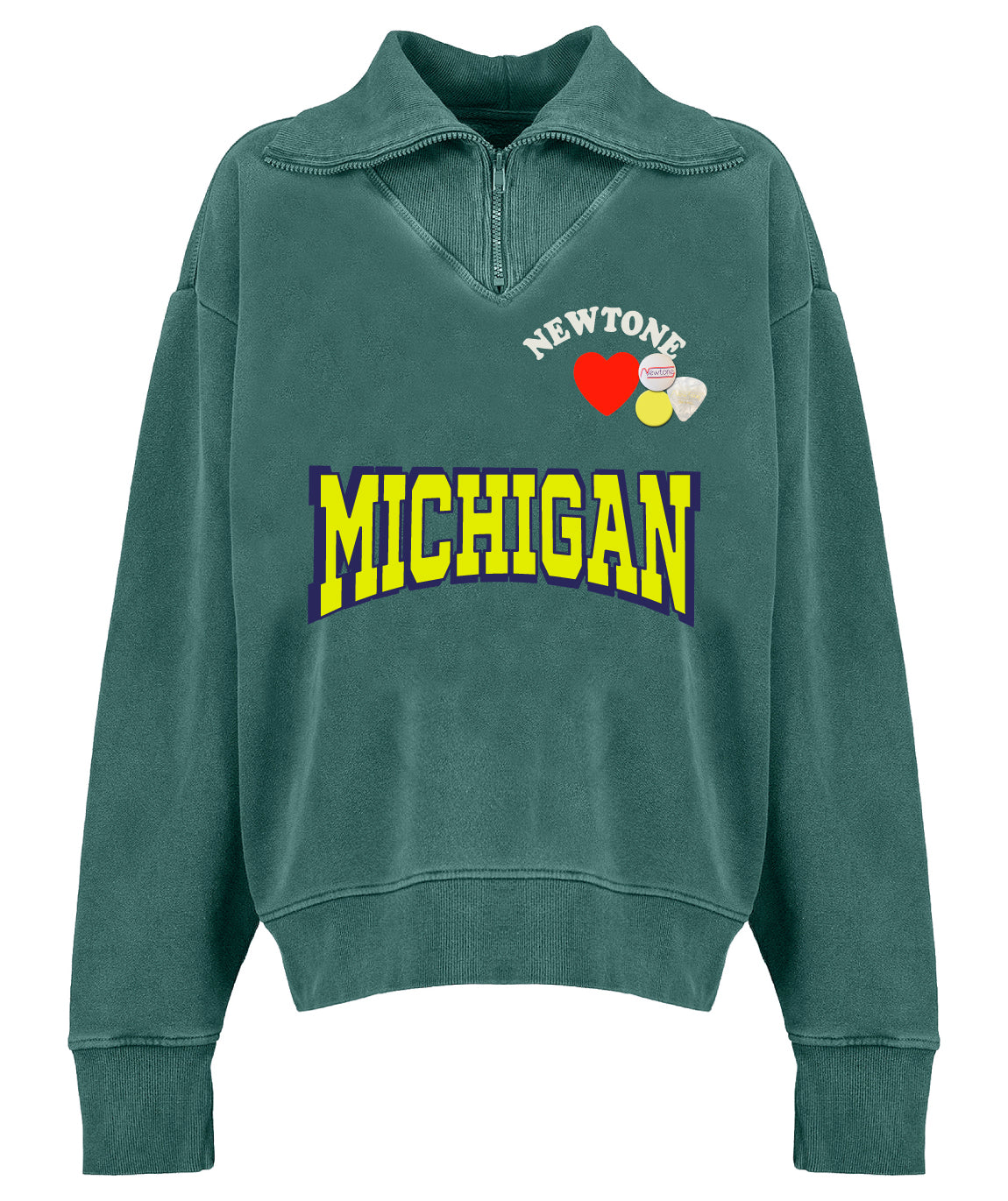 Sweatshirt driver forest "NWTLOVE"