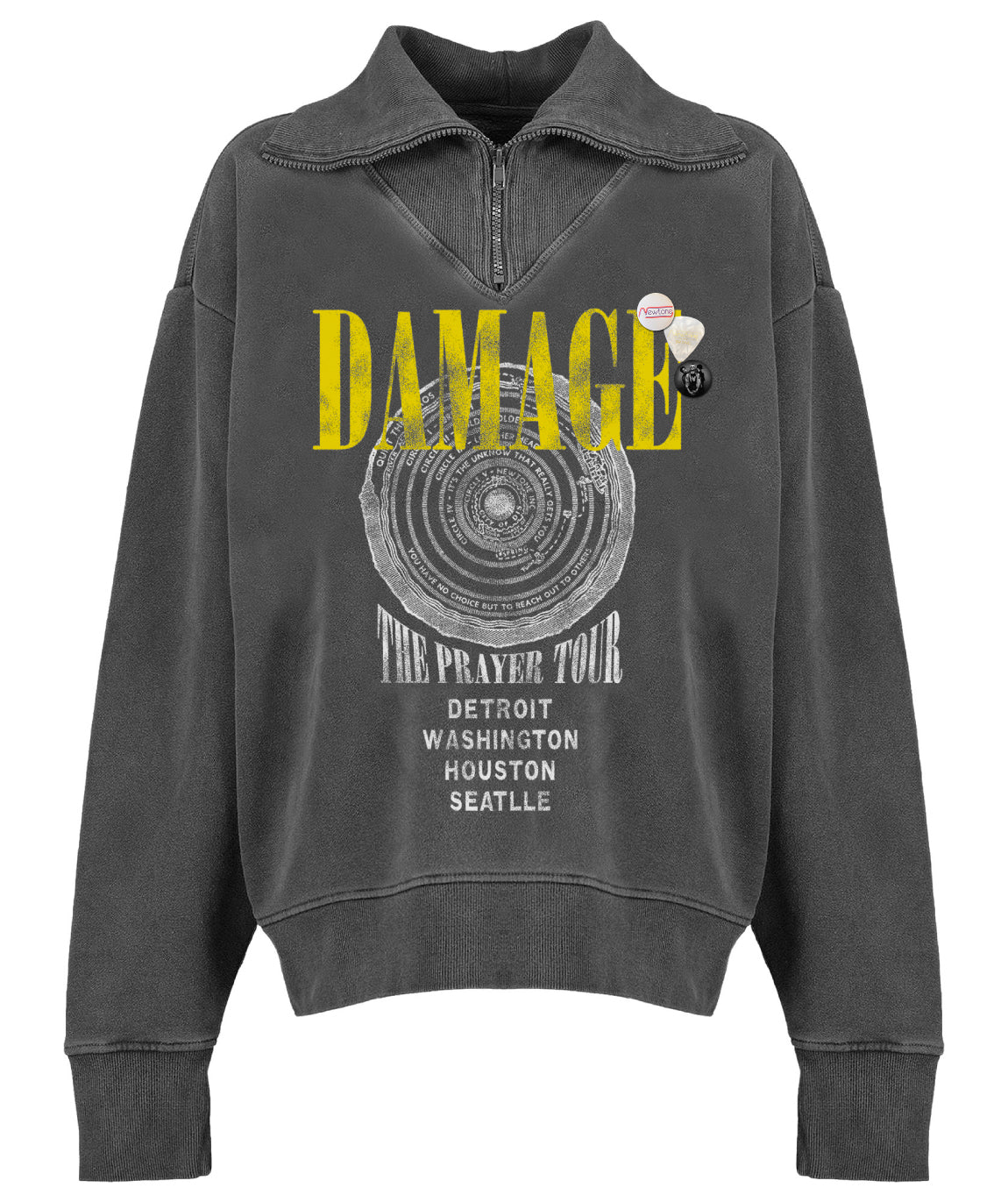Sweatshirt driver pepper "DAMAGE"