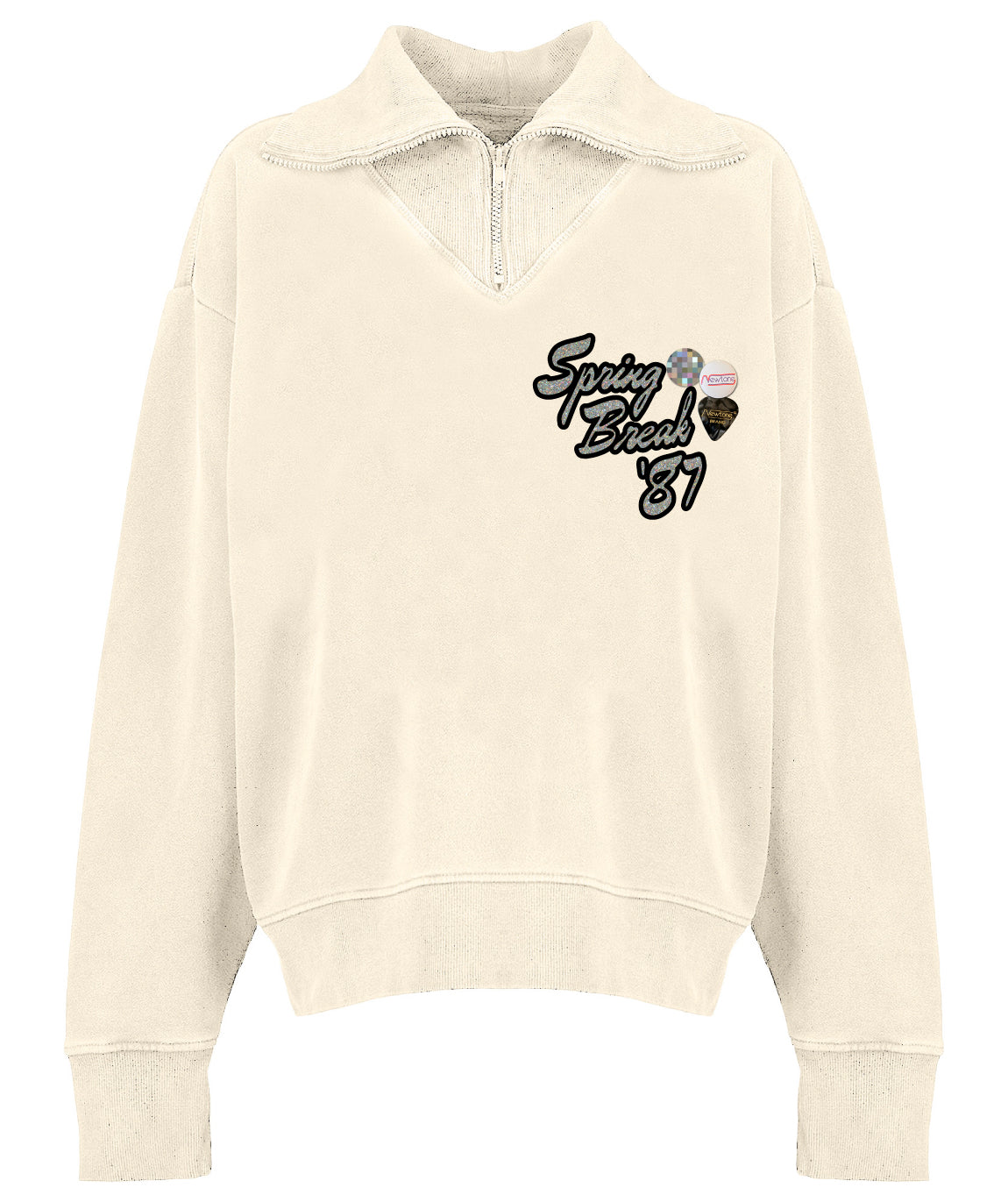 Sweatshirt driver natural "SPRING"
