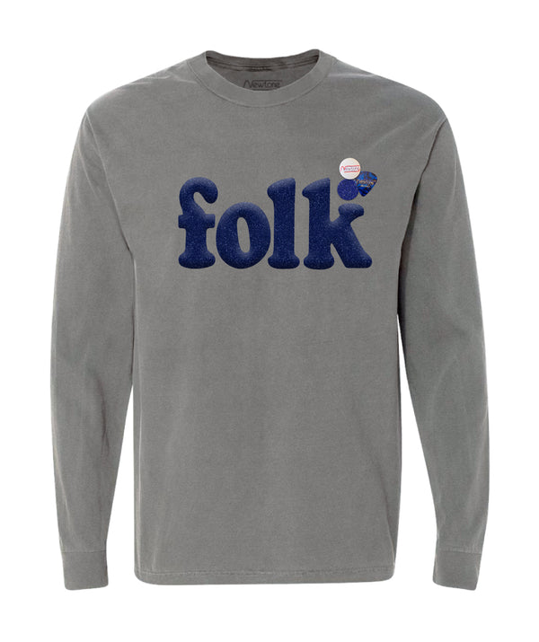 Tee shirt hunter grey "FOLK"