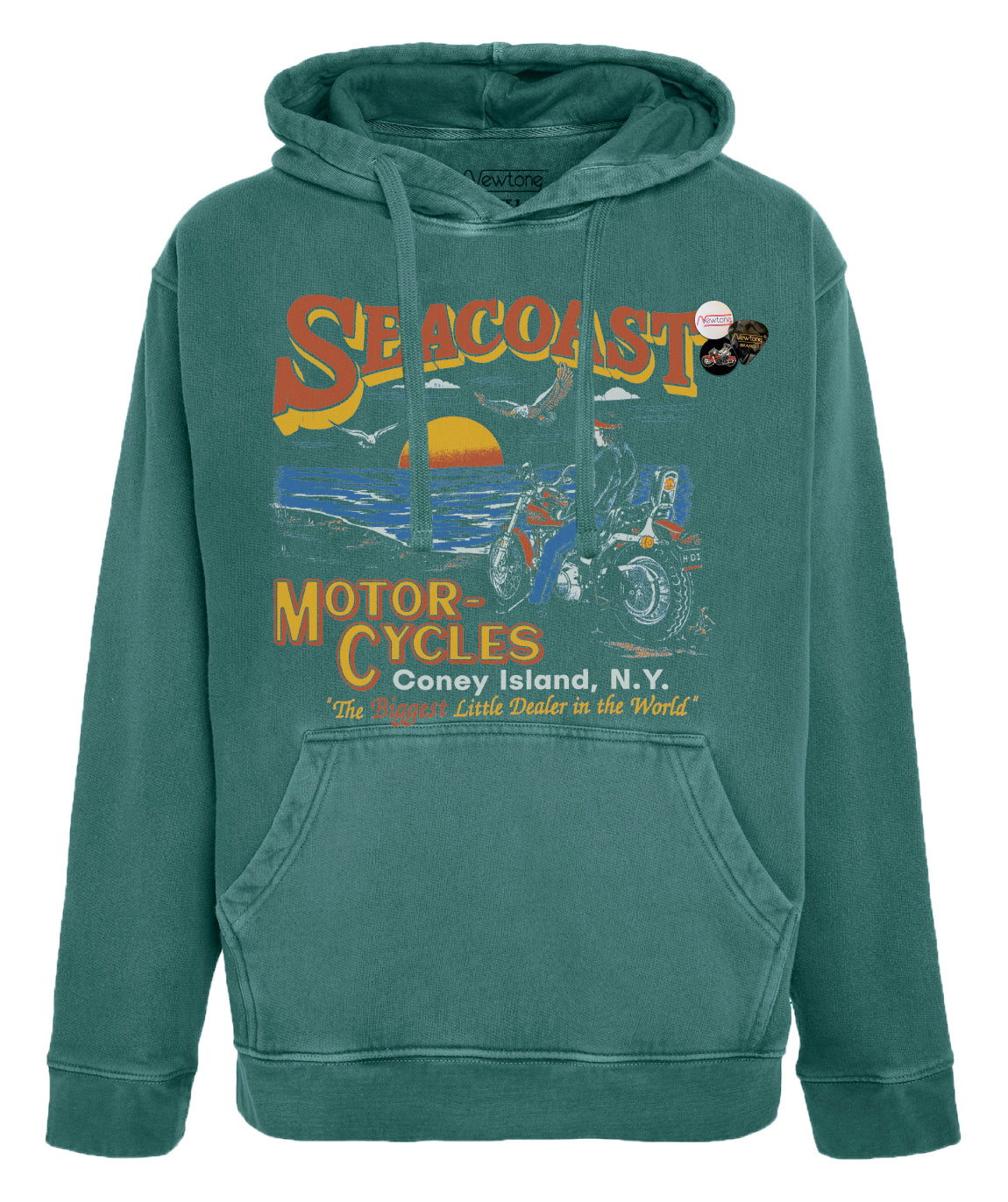 Hoodie jagger forest "SEACOAST"