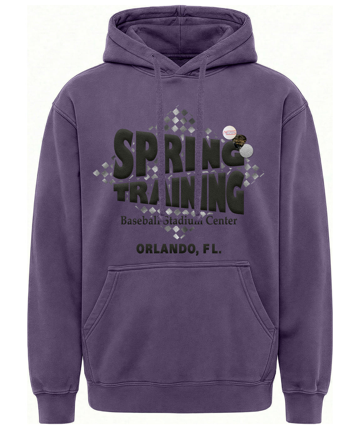 Hoodie jagger grape "TRAINING"