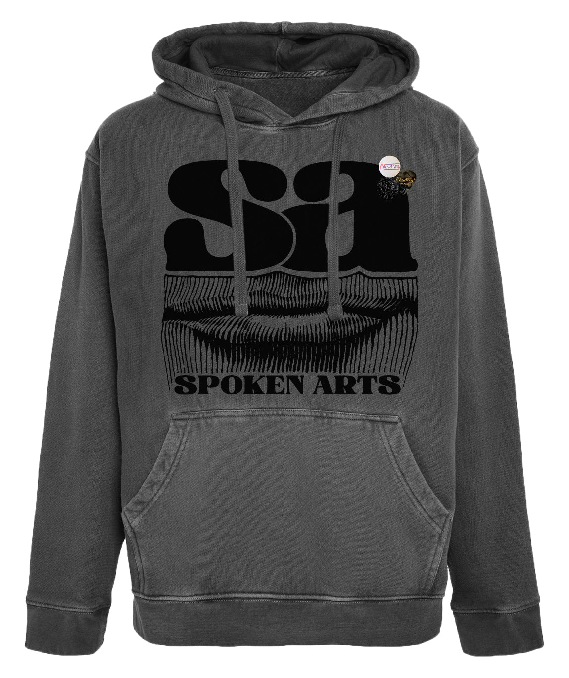 Hoodie jagger pepper "SPOKEN"
