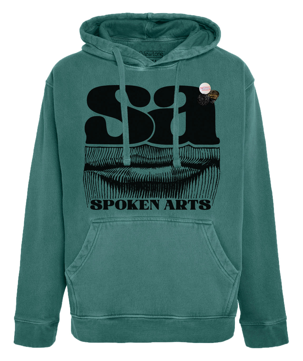 Hoodie jagger forest "SPOKEN"