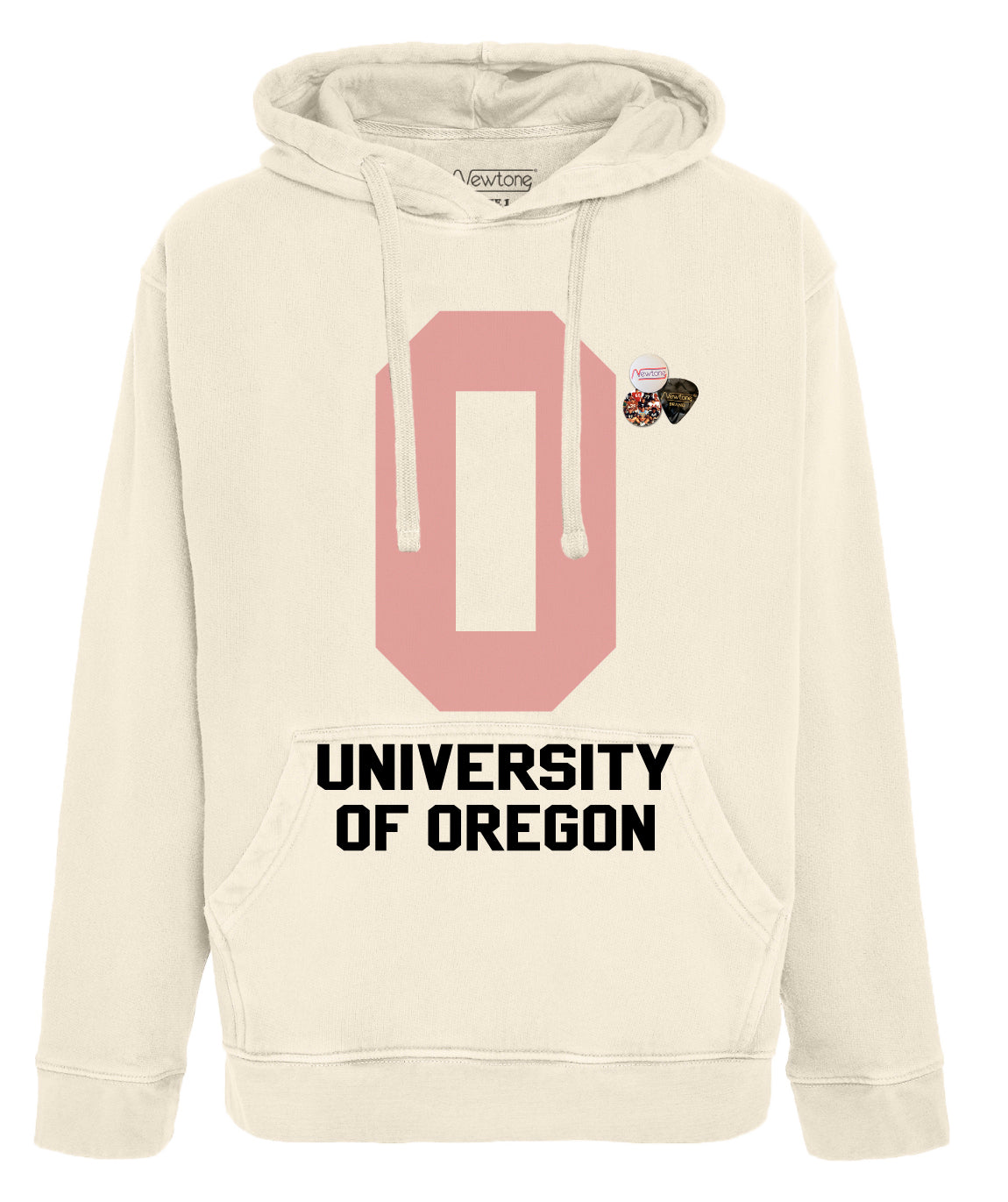 Hoodie jagger natural "LETTERS"