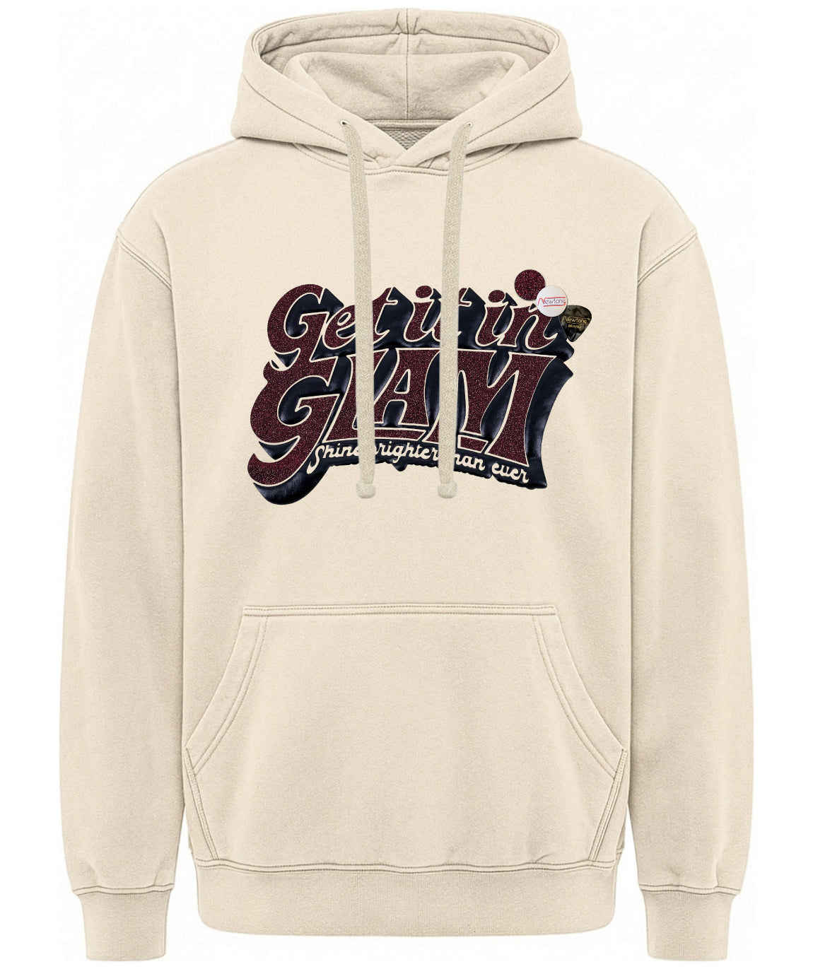 Hoodie jagger natural "BRIGHTER"