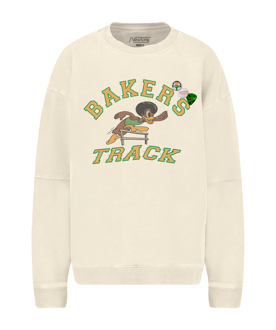 BAKERS" natural roller sweatshirt