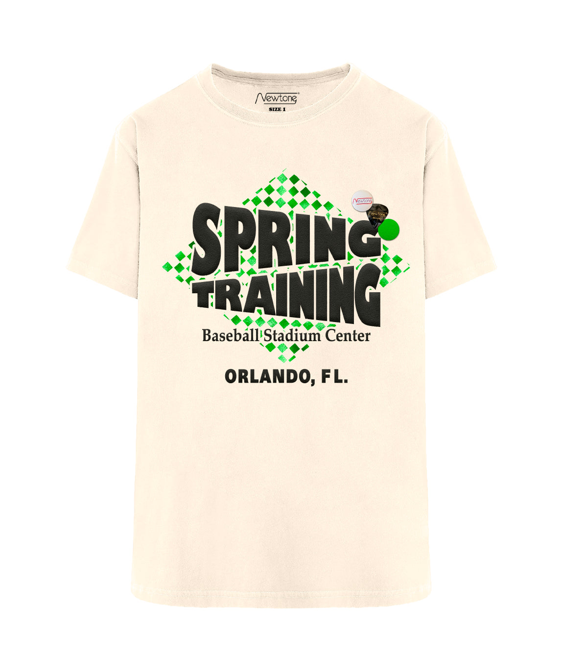 Tee shirt trucker natural "TRAINING"