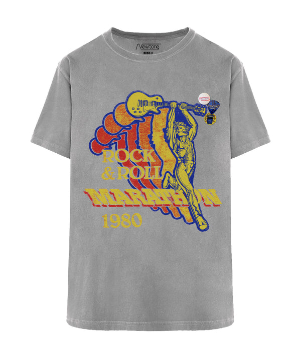 Tee shirt trucker grey "TED"