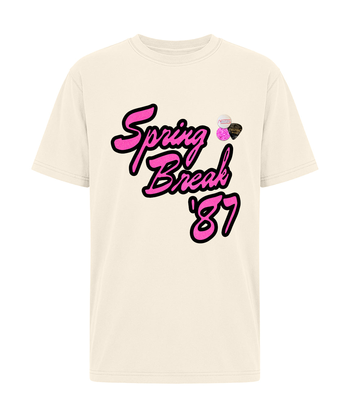 Tee shirt trucker natural "SPRING"