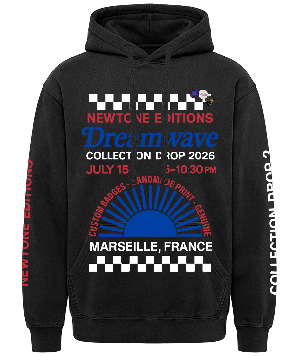 Hoodie jagger night "DREAMWAVE"