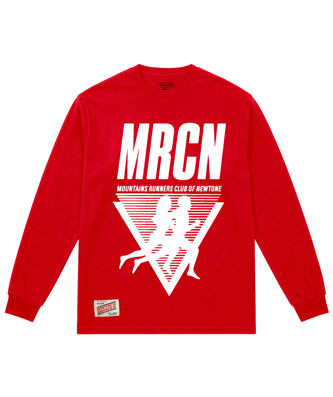 Tee shirt parker red "MOUNTAINS"