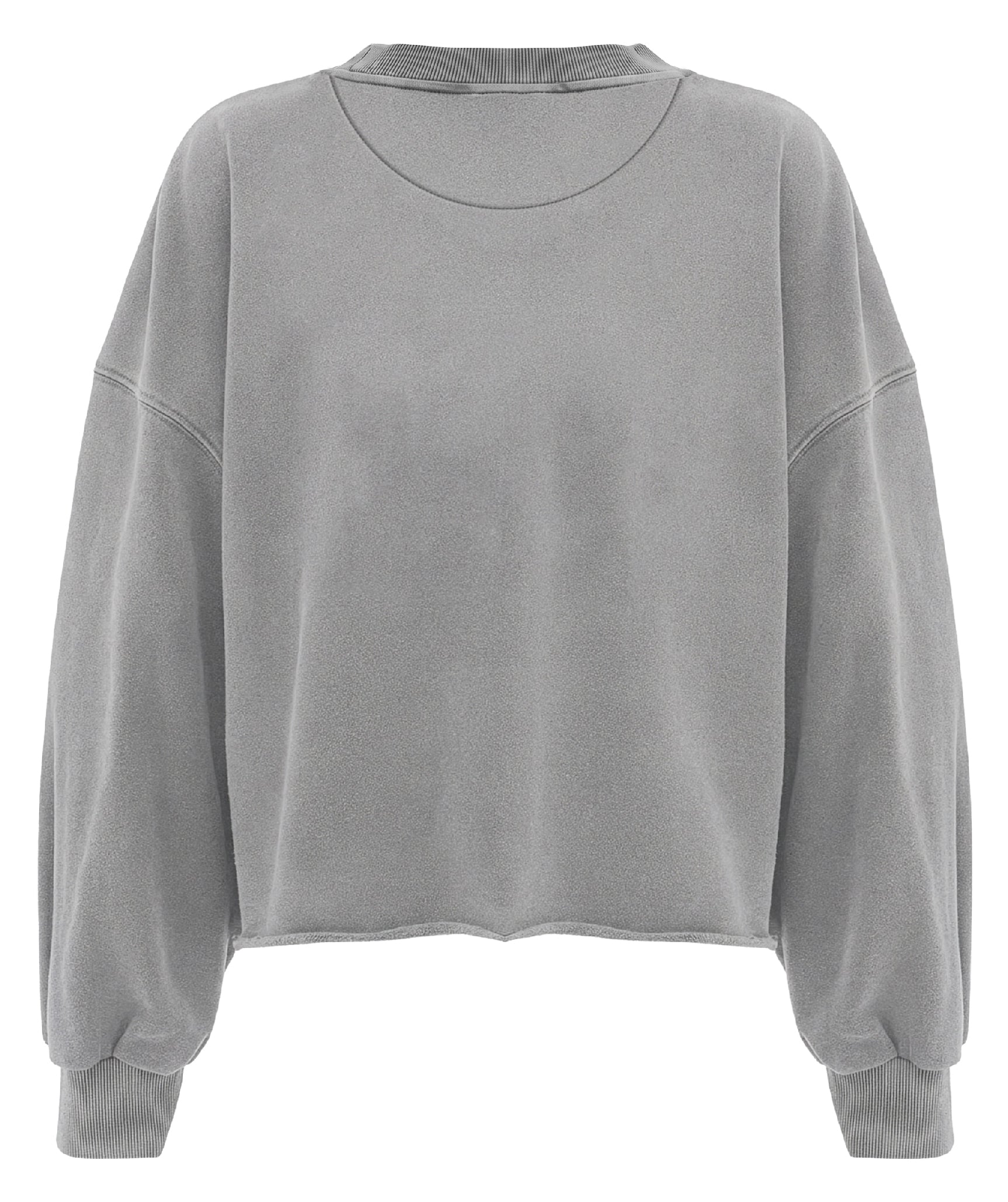 Sweatshirt crop porter grey "ANNIVERSARY"