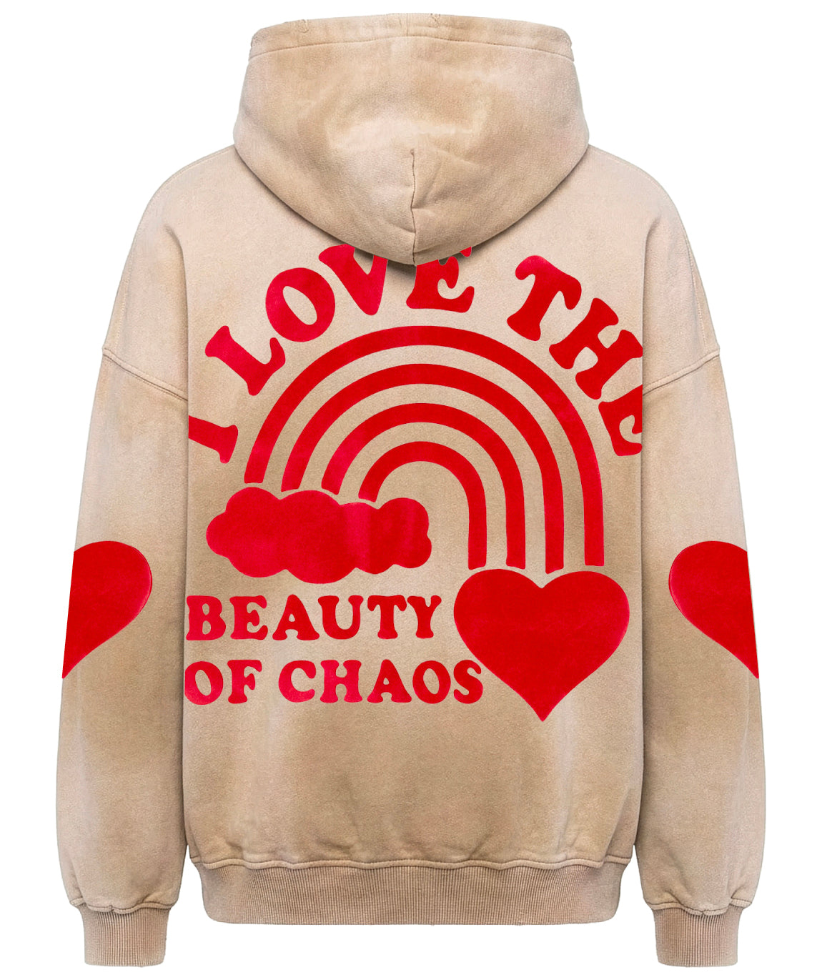 Vintage Skyler Hoodie natural , "BEAUTY"