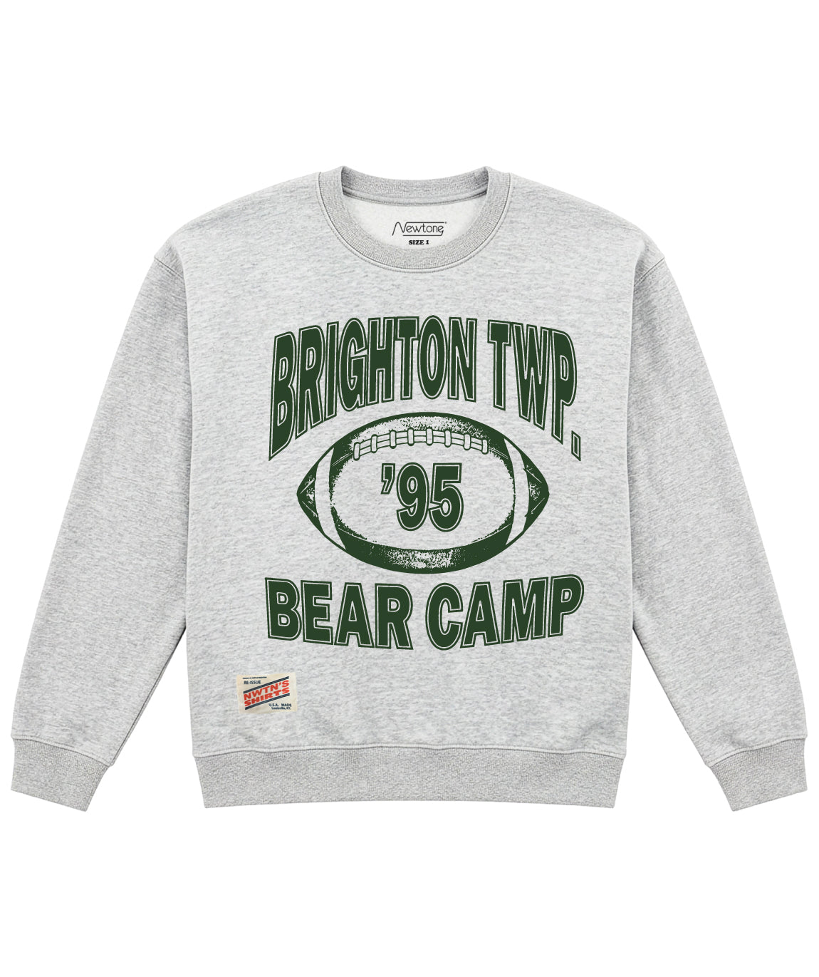 Sweatshirt taylor ash "CAMP"