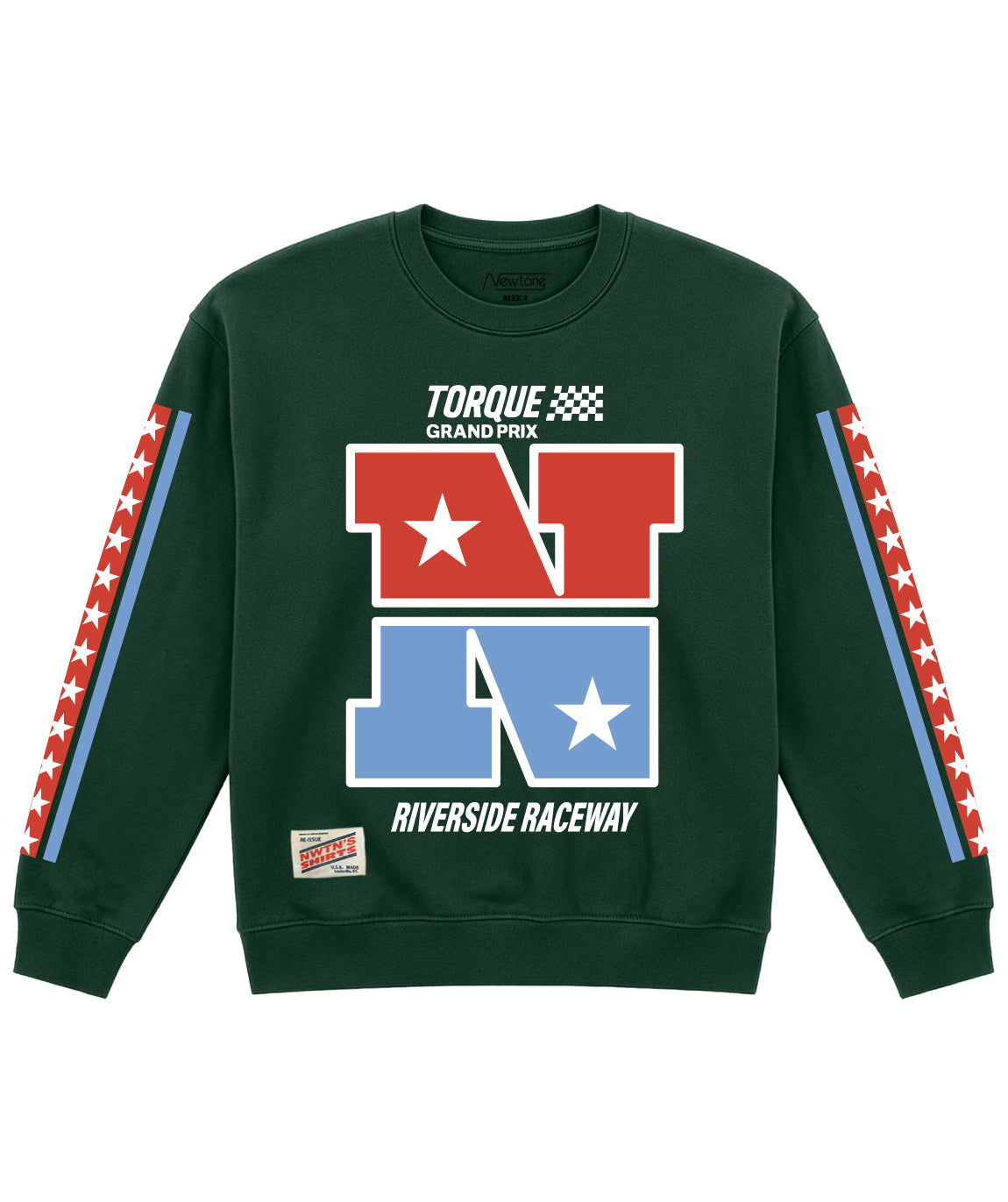 Sweatshirt taylor forest "RACEWAY"