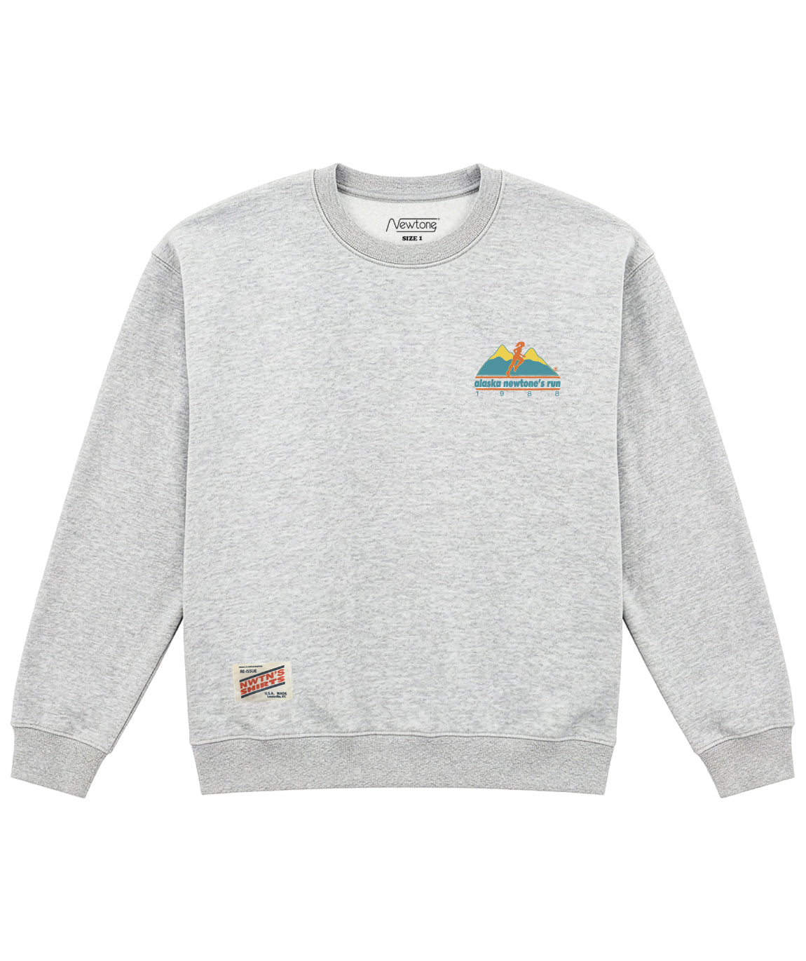 Sweatshirt taylor ash "ALASKA"