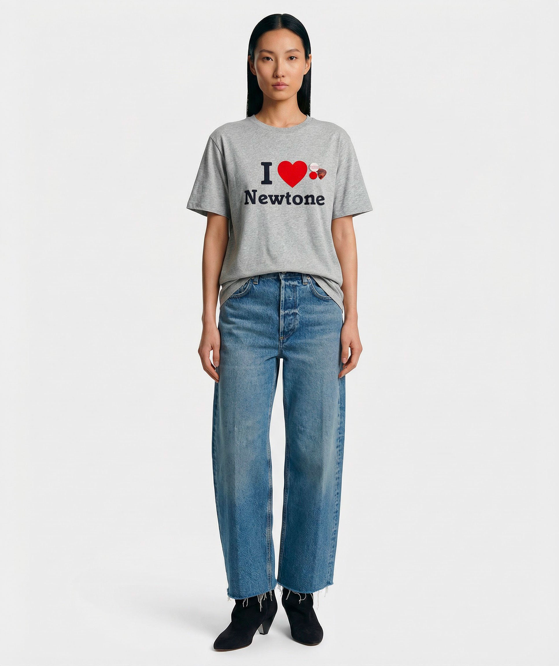 Tee shirt trucker ash "ILVE"