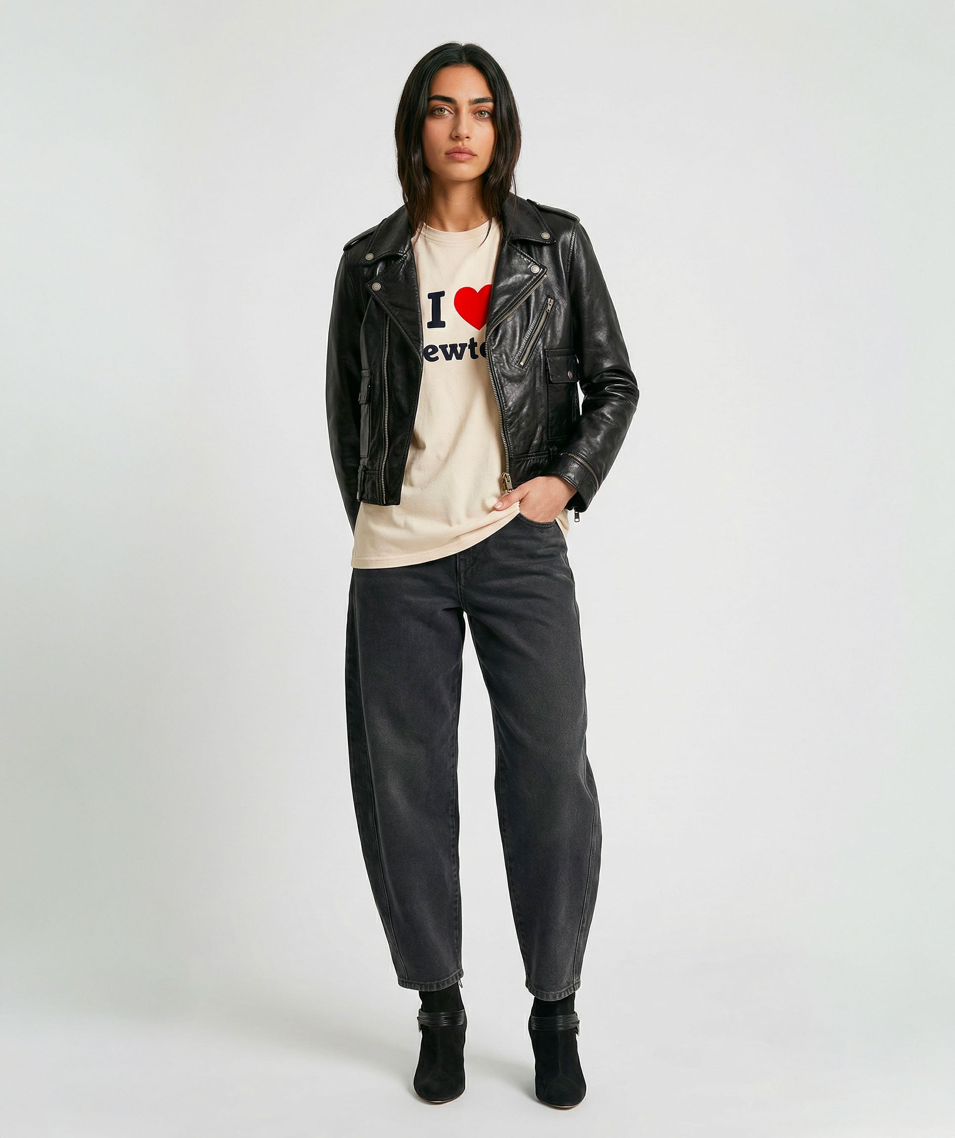 Tee shirt trucker natural "ILVE"