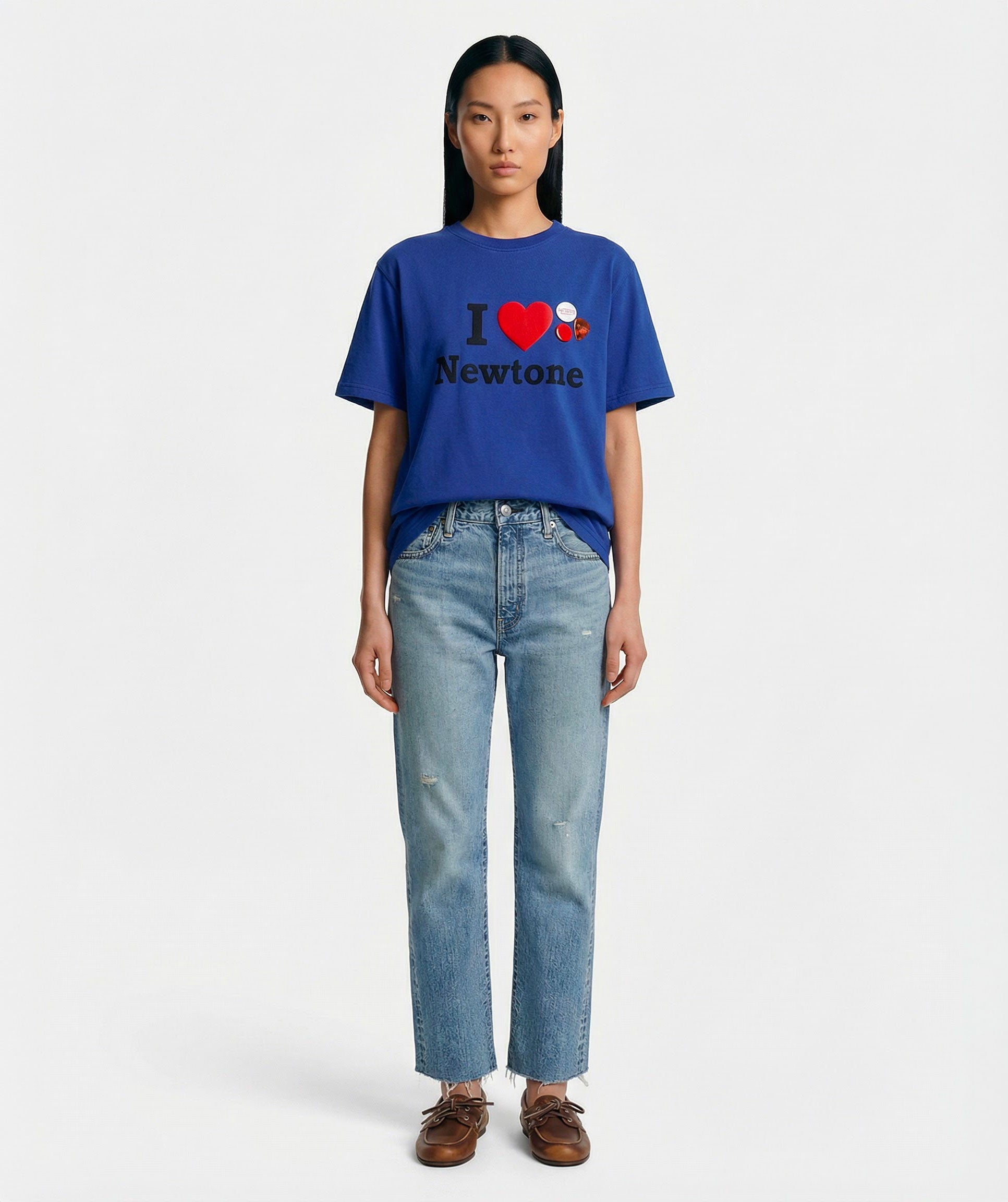 Tee shirt trucker royal "ILVE"